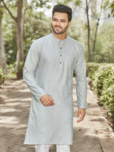 Cotton Kurta for Men - Multicolor | KPUCCLGY38