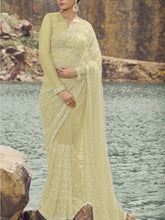 Womens Premium Fashion Ethnic Yellow Color Saree-MLSHWSA2103YLW0ONE