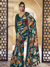 Womens Premium Fashion Ethnic Multi Color Saree-MLSHWSA2082MUL0ONE