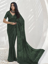 Womens Premium Fashion Ethnic Green Color Saree-MLSHWSA2062GRN0ONE