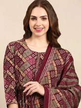 Women's Violet Printed Kurta SetKC-984-Violet
