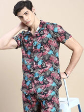 Men Multi Printed Casual Co ord Set-AM-91-7-Multi