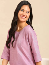 Women's Lavender Embroidered Kurta SetKC-839-Lavender