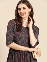 Women's Multi Printed Kurta SetKC-986-Multi