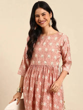 Women's Mauve Printed Kurta SetKC-797-Mauve
