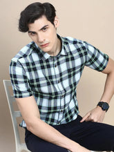 Men Multi Checked Casual Shirt-VIVACHECKS-256-Multi