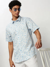 Men White Printed Casual Casual Shirts-JUPITERPRINT-1792-White