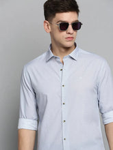 Men White Printed Casual Shirt-BENTONPRINT-4021-White