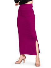 Women's Magenta Pink Lycra High Rise Saree Shapewear-23-PL-MAGENTA PINK