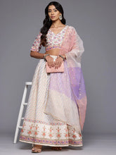 Printed Ready to Wear Lehenga & Blouse With Dupatta-AHBLDUSK-COMBO-979