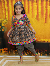 Ethnic Suit Set for Girls - Black | BN24IW47BKA