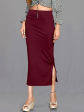 Women's Magenta Cotton Lycra High Rise Saree Shapewear-40-CO-MAGENTA