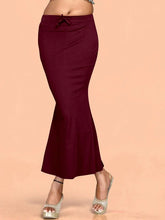 Women's Burgundy Cotton Lycra High Rise Saree Shapewear-52-FC-CO-BURGUNDY