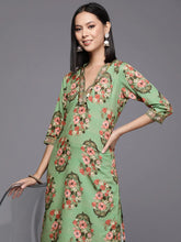 Women Floral Printed Regular Kurta with Trousers-AHKUPN-COMBO-848