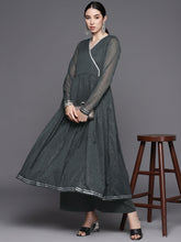 Printed Angrakha Gotta Patti Kurta With Palazzos-AHKUPZ-COMBO-721