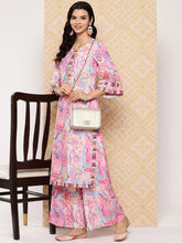 Women Abstract Printed Regular Gotta Patti Kurta with Palazzos-AHKUPZ-COMBO-821-ICH
