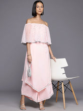 Printed High Slit Gotta Patti Fusion Kurta with Palazzos-AHKUPZ-COMBO-941