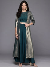 Women's Green Westren Co-ords-AHTPSKJK-COMBO-1133