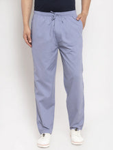 Indian Needle Men's Grey Cotton Track Pants