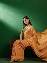 Womens Fashion Ethnic Mustard Color Sarees-MLSHWSA1279MUS0ONE