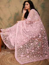 Womens Fashion Ethnic Pink Color Sarees-MLSHWSA1215PNK0ONE