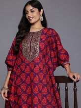 Women Floral Printed Regular Kurta with Trousers-AP-AHKFPN-COMBO-870