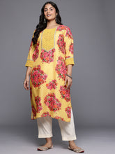 Women's Traditional Wear Yellow Kurta-AP-AHKUCNDP-1165