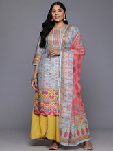 Women Floral Printed Regular Gotta Patti Kurta with Palazzos & With Dupatta-AP-AHKUDUPZ-COMBO-974