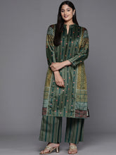 Women Printed Regular Gotta Patti Velvet Kurta with Palazzos-AP-AHKUPZ-COMBO-1077