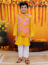 Kurta Pajama Set for Boys - Yellow | BD24KP77YWA
