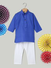 Kurta Pajama Set for Boys - Blue | BH23KP42BL