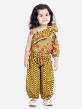 Ethnic Suit Set for Girls - Green | BR22IW28GRC
