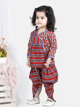 Ethnic Suit Set for Girls - Red | BR22IW29RDC