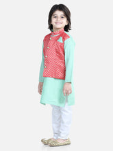 Kurta Pajama Set for Boys - Green | BR22KP28GRC
