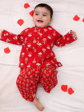 Dhoti Kurta Set for Boys - Red | BR23DK50RDA