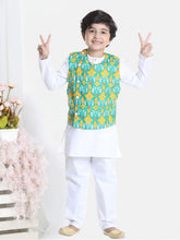 Kurta Pajama Set for Boys - White | BR23KP49WHB