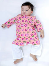 Kurta Pajama Set for Boys - Pink | BS24IN78PIA