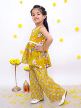 Ethnic Clothing Set for Girls - Mustard | BS25CS12MSA