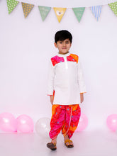 Dhoti Kurta Set for Boys - White | BS25DK01WHA