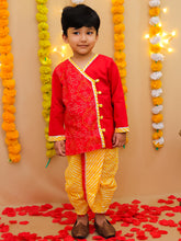Dhoti Kurta Set for Boys - Pink | BS25DK30PIA