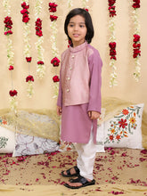 Kurta Pajama Set for Boys - Lilac | BS25KP09LCA