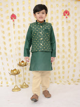 Kurta Pajama Set for Boys - Green | BS25KP17GRA