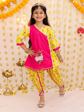 Cotton Ethnic Suit Set for Girls - Pink | BS25SU18PIA