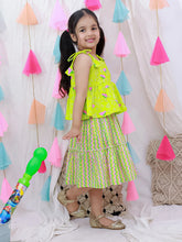 Lehenga Choli Set for Girls - White | BS26CS05GRA