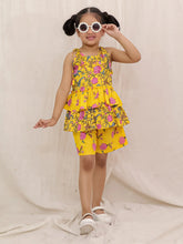 Ethnic Clothing Set for Girls - Yellow | BS26CS24YLA