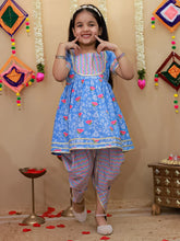 Ethnic Suit Set for Girls - Blue | BS26IW04BLA
