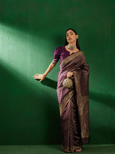 Womens Fashion Ethnic Purple Color Sarees-MLSHWSA1292PUP0ONE