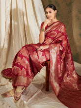 Womens Fashion Ethnic Red Color Sarees-MLSHWSA1188RED0ONE