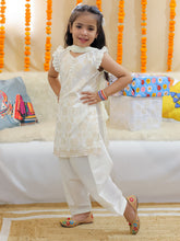 Ethnic Suit Set for Girls - Off White | BR24SU52WHA