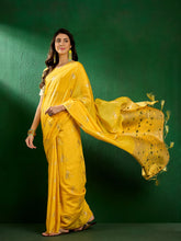 Womens Fashion Ethnic Mustard Color Sarees-MLSHWSA1306MUS0ONE